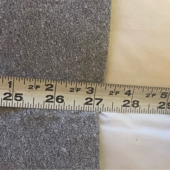 Hollister T-Shirt Men Medium Gray Embroidered Lightweight Solid Casual Crewneck - Picture 6 of 7